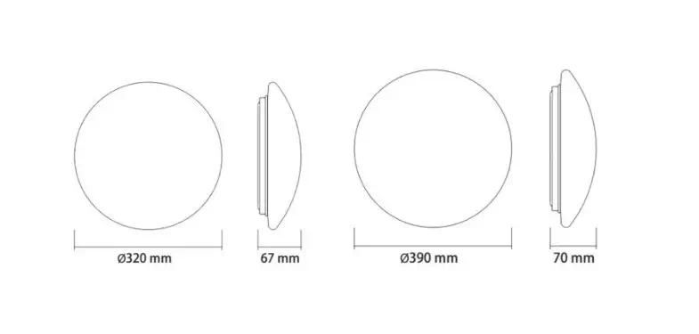 Spesifikasi ceiling led MXL1045 Megaman