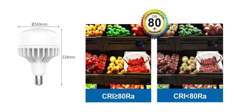 Spesifikasi lampu bohlam led 100 watt Megaman