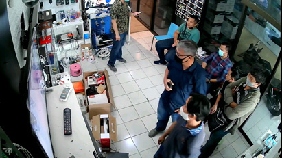 Hasil kamera 5mp Indoor siang